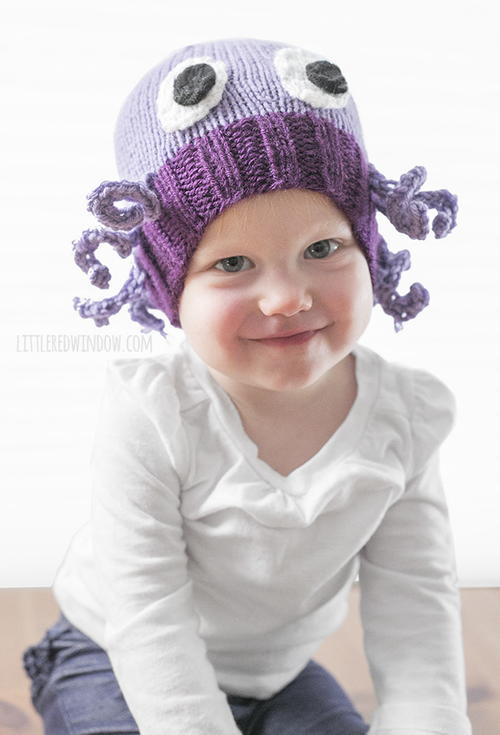 Mini Octopus Baby Hat