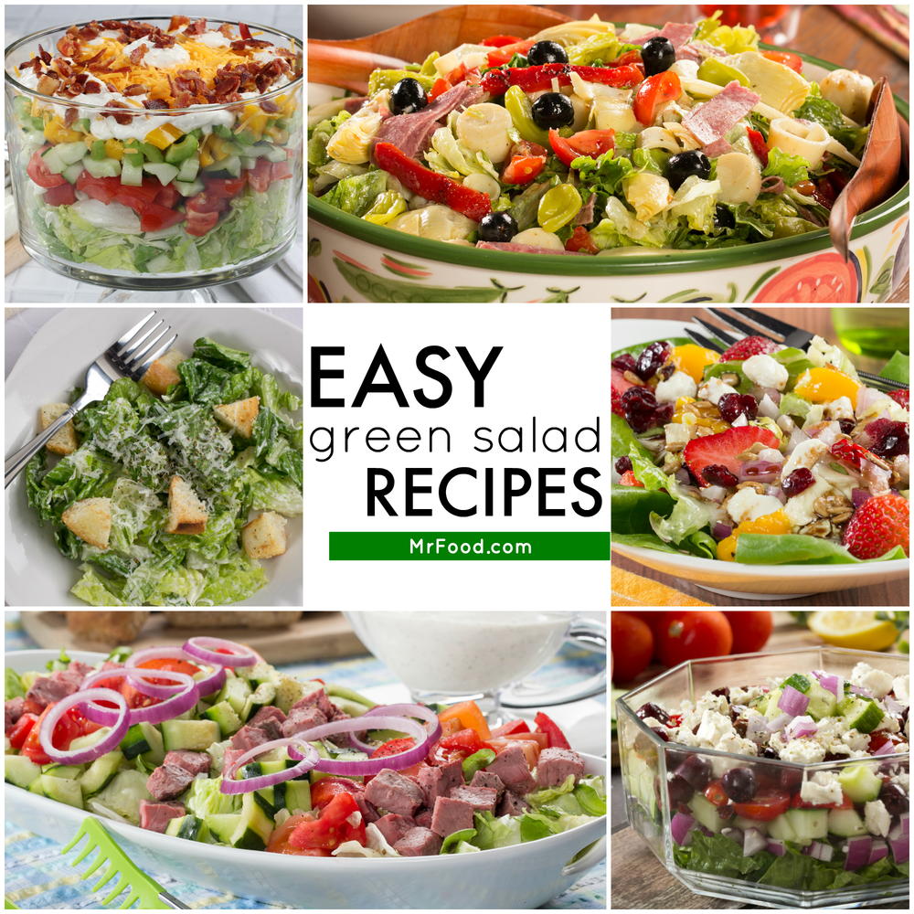 Easy Green Salad Recipes | MrFood.com