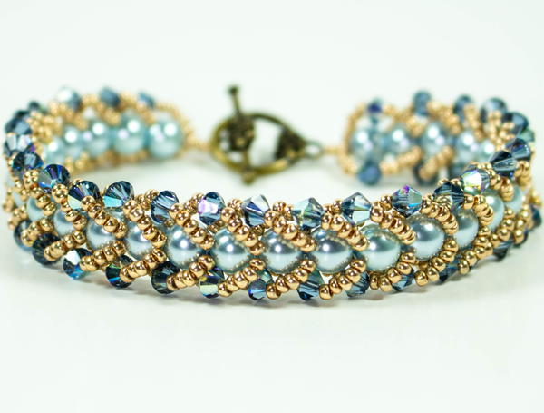 Flat Spiral Bracelet Tutorial