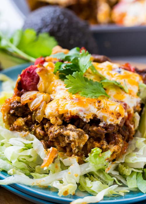 Deep Dish Taco Casserole Recipe