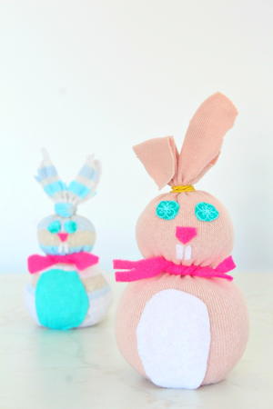 DIY Sock Bunny