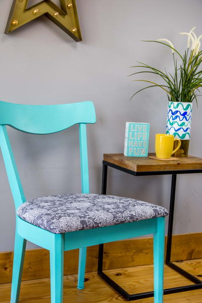 DIY Revamped Chair Set