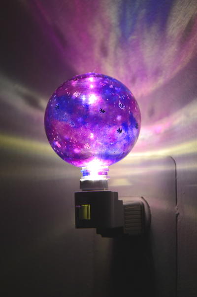 DIY Galaxy Night Lamp