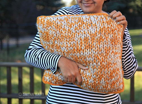 Chunky Knit Pillow