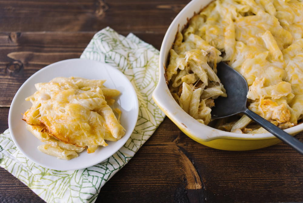 3Cheese Buffalo Chicken Casserole Recipe