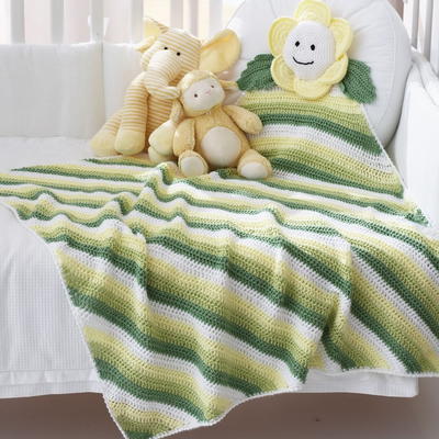 Natural Daisy Baby Blanket