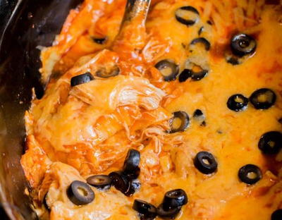 5-Ingredient Chicken Enchilada Casserole