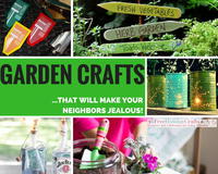 47 Garden Crafts That Will Make Your Neighbors Jealous