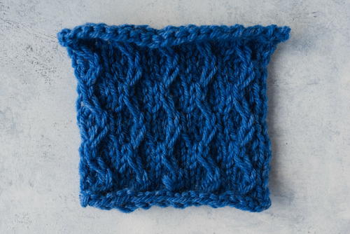 Easy Zig Zag Slip Stitch Pattern