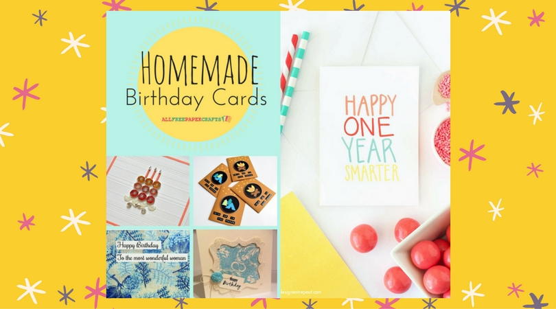 26 Homemade Birthday Cards | AllFreePaperCrafts.com