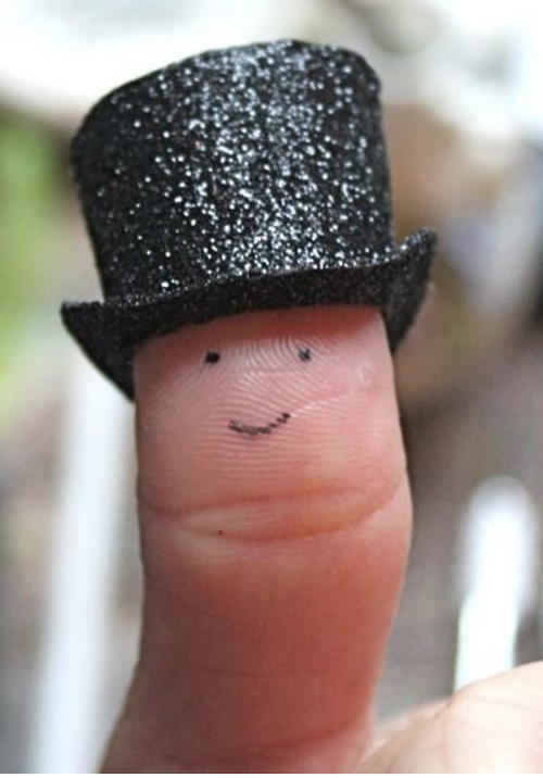Tiny Top Hat Paper Craft
