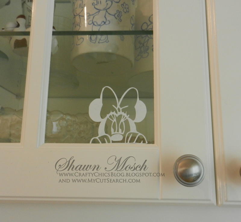 Minnie and Mickey Mouse Window Decals