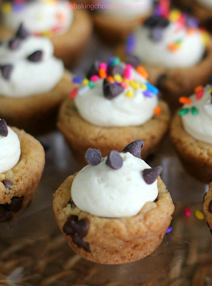 Salted Caramel Mousse ROLO Cookie Cups