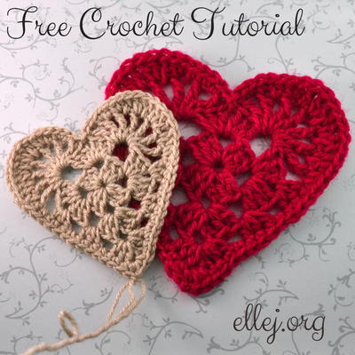 Granny Heart Crochet Pattern