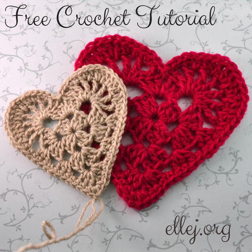 Download Granny Heart Motif Allfreecrochet Com