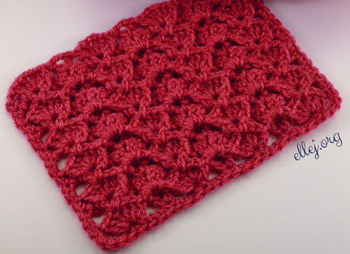 Sirtaki Relief Crochet Stitch