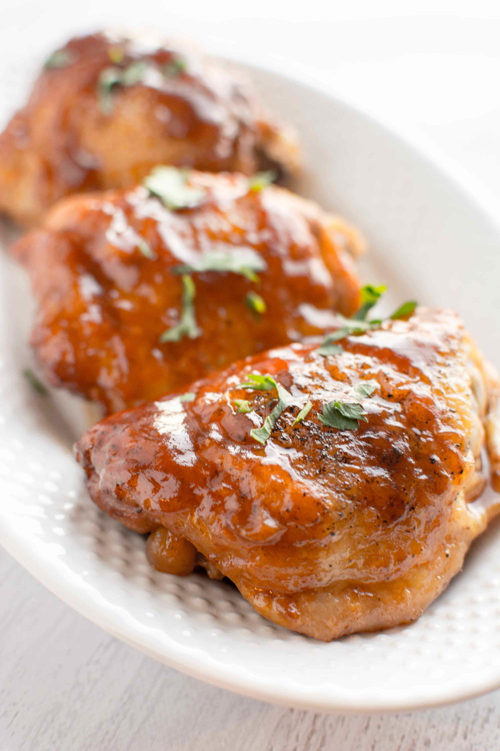 Slow Cooker Honey Chipotle BBQ Chicken | AllFreeSlowCookerRecipes.com