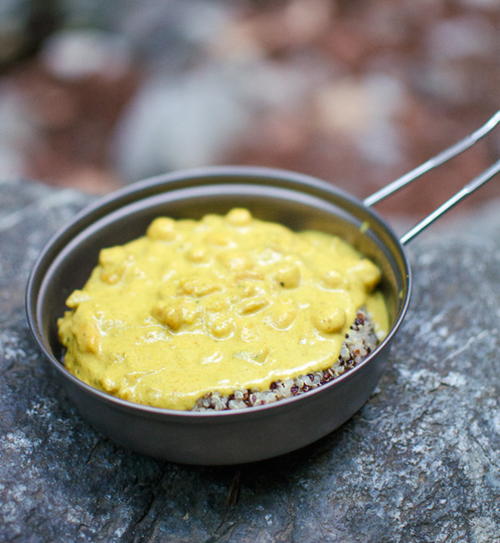 Camping Curry Recipe with Quinoa
