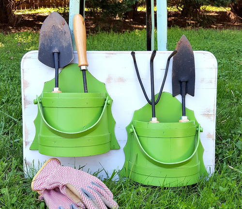 Budget-Friendly DIY Garden Tools Organizer