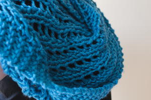 8-Hour Lace Shawl Knitting Pattern