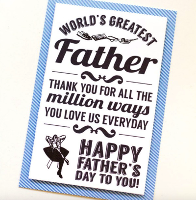 World's Greatest Printable Father's Day Cards
