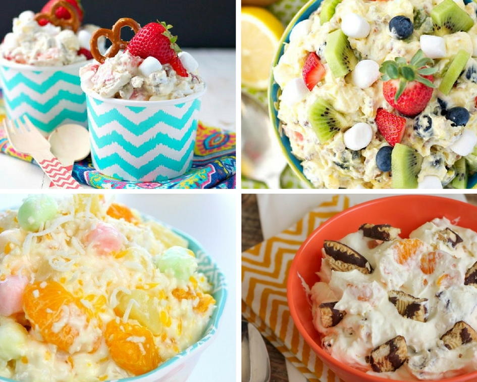 18 Dessert Salads Ambrosia Salad, Jello Salad, and More