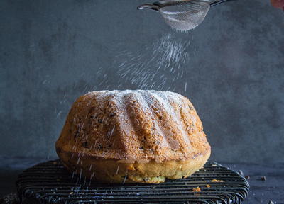 Italian Breakfast Cake with Mascarpone and Chocolate Chips