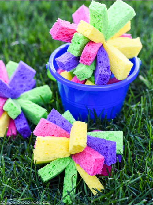 Boredom-Busting DIY Sponge Water Bombs