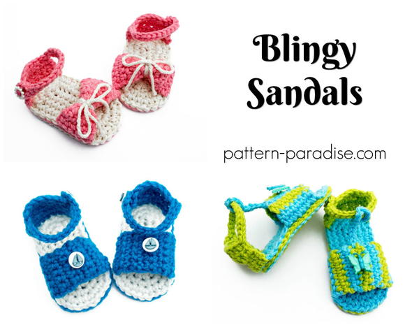 Blingy Baby Slipper Sandals