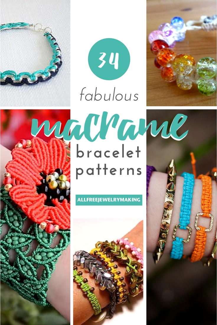 Macrame Bracelets Patterns Step By Step