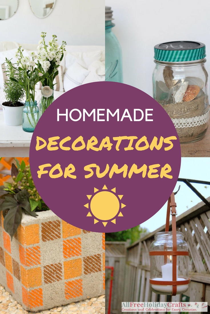 28 Homemade Decorations For Summer: Diy Outdoor Decor And Diy Home 