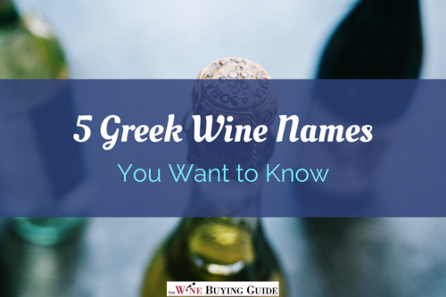 Greek wine names