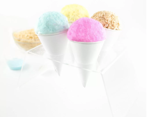 Cereal-Sly Cool Rice Krispie Snow Cones
