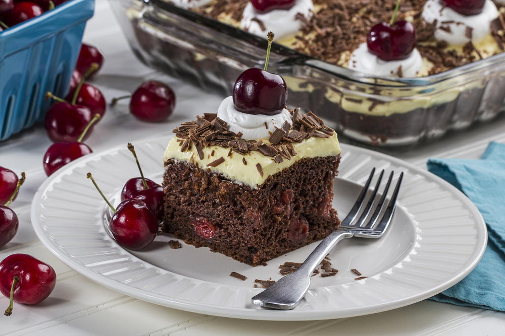 Black Forest Brownies (Gluten-Free) - The Perfect Pear