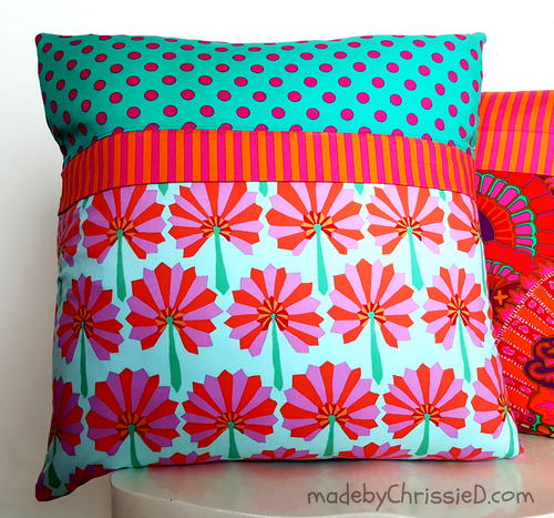 Pillow Cushion Hidden Zipper Tutorial