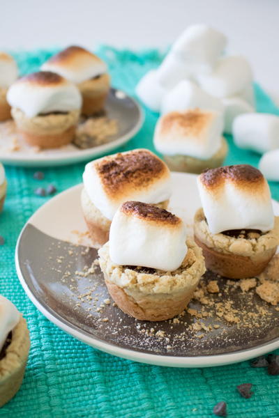 Smores Cookie Cups