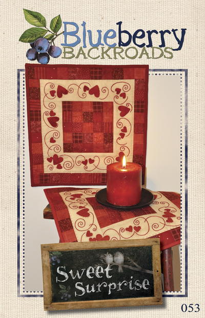 Blueberry Backroads Sweet Surprise Candle Mat Kit