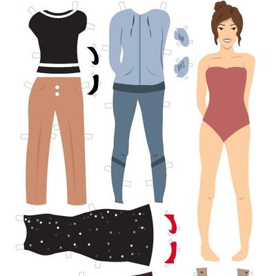 Girl Free Printable Paper Dolls And Clothes - JEFAR.NET
