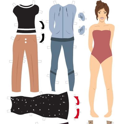 Printable Paper Doll