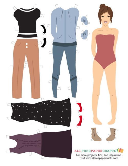 Printable Paper Doll