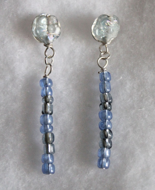 Beaded DIY Dangling Earrings