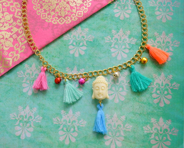 Bohemian Chic Tassel Necklace