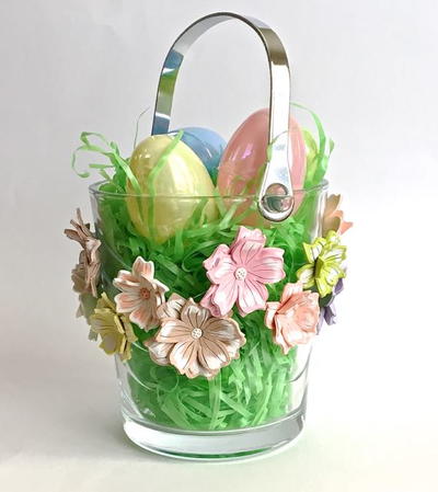 Easter Basket Clay Centerpiece