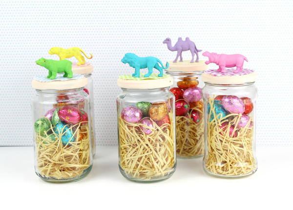 Animal Jars Candy Treats