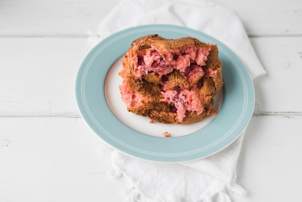 Cherry Angel Food Cake-image