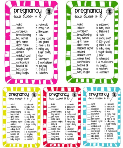 Awfully Sweet Baby Shower Game Allfreeholidaycrafts Com Awfully Sweet Baby Shower Game Allfreeholidaycrafts Com