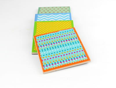 Fabric Decorated Coasters