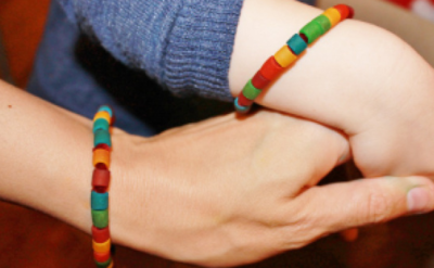 Use Your Noodle Rainbow Pasta Jewelry