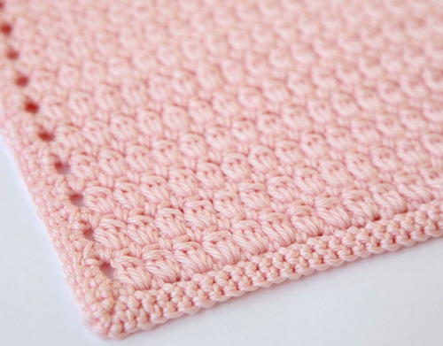Cozy Clusters Crochet Baby Blanket