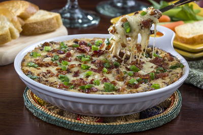 Caramelized Onion & Bacon Dip